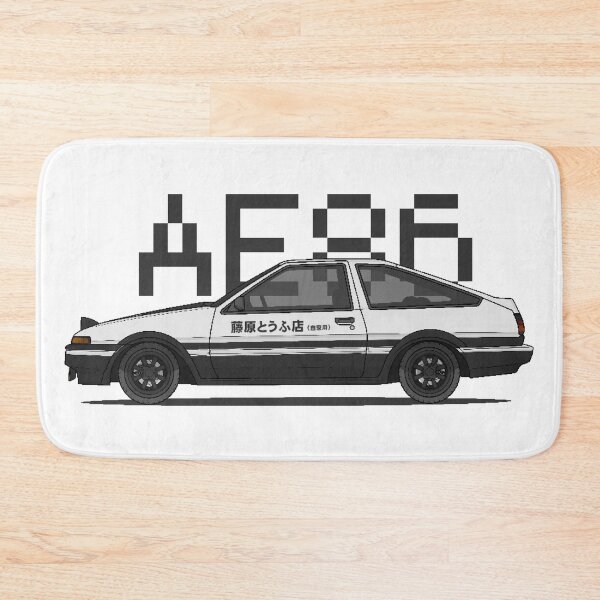 Item preview, AE86 90's Pixel Art (Initial D) designed and sold by kacar-draw.