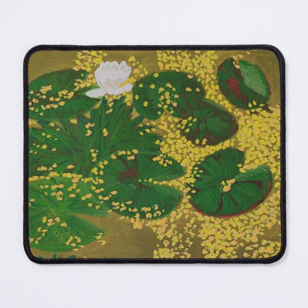 Item preview, A waterlilies painting designed and sold by dawnsm.