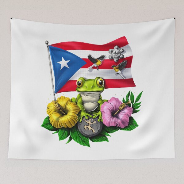 Item preview, Puerto Rico Boricua Flag designed and sold by underheaven.