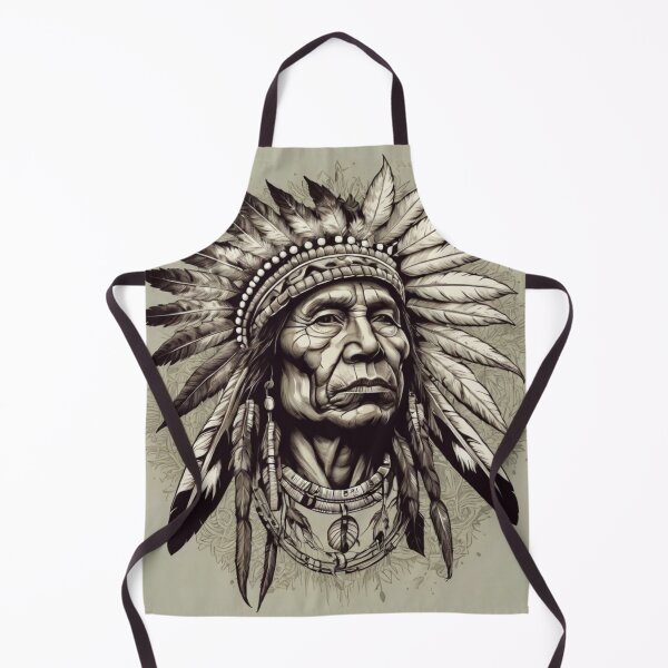 Item preview, Native American Linework T-Shirt Designs designed and sold by AS-Graphics.