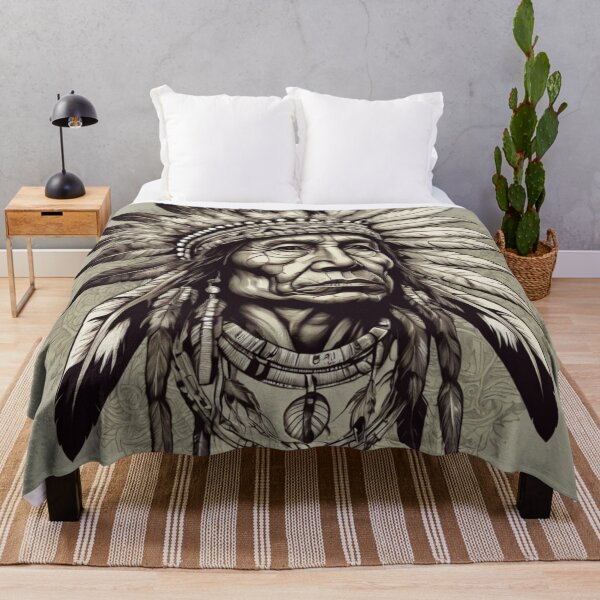 Item preview, Native American Linework T-Shirt Designs designed and sold by AS-Graphics.
