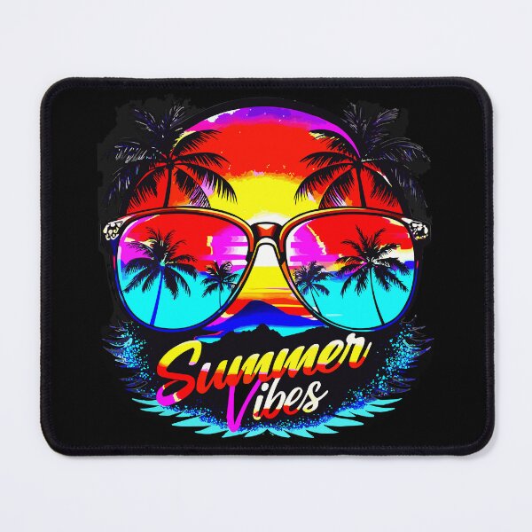 Item preview, Stylish Sunglasses at Sunset: Palm Trees Reflection designed and sold by VikArtStudio.