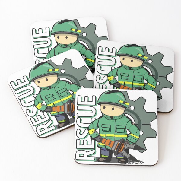 Item preview, Team Green - Rescue Operator designed and sold by Flashover.