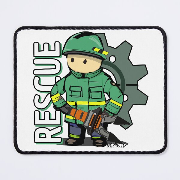 Item preview, Team Green - Rescue Operator designed and sold by Flashover.