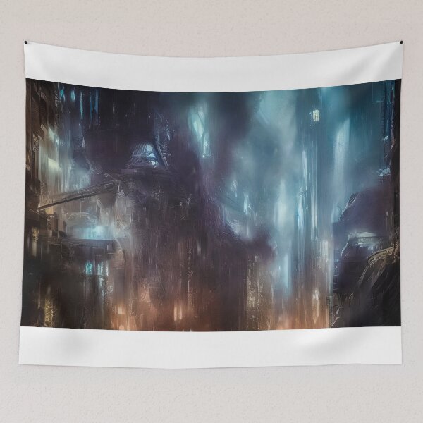 Item preview, Techno City Nightmare designed and sold by Adrian I Barnett.