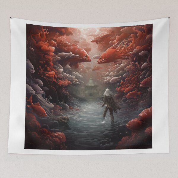 Item preview, Fishy Welcome: Journey to a Home Amidst the Sea of Fishes designed and sold by Christian Weiss.