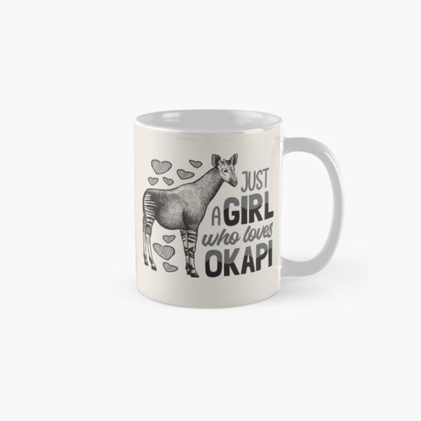 Item preview, Just a Girl Who Loves Okapi - Congolese Forest Giraffe designed and sold by Bangtees.