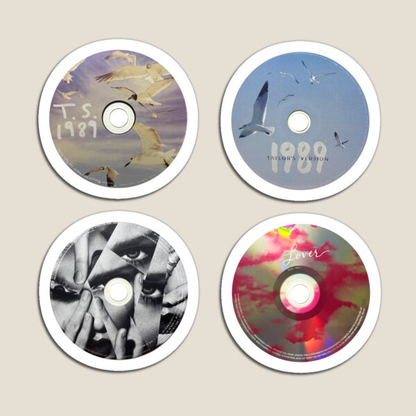 Item preview, eras CD sticker set 2 designed and sold by LionLickers.