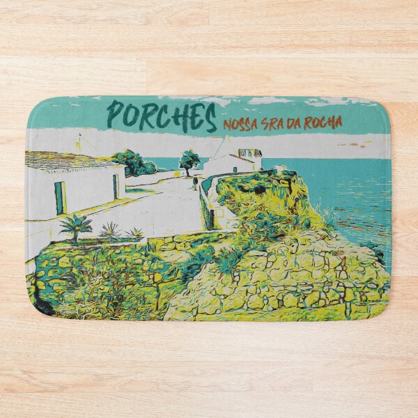 Item preview, Illustration of the Chapel of Nossa Senhora da Rocha in Porches, Algarve, Portugal designed and sold by Lemomo-artworks.