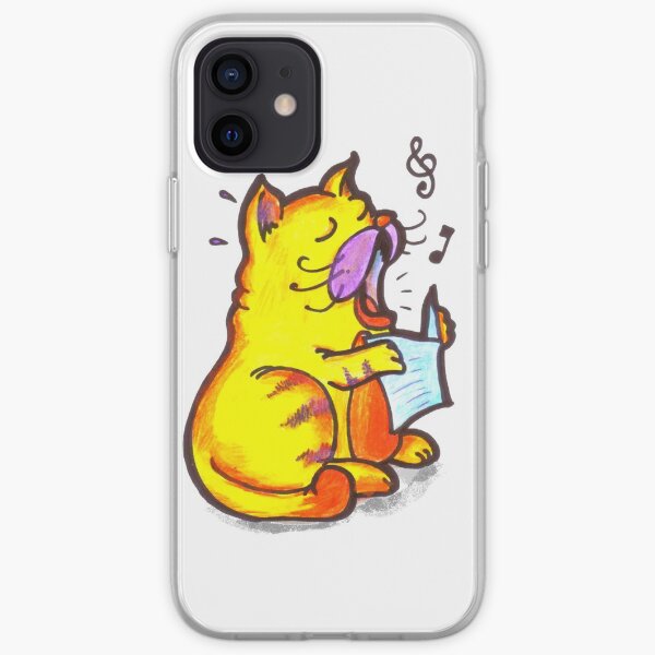 Tabby the singing kitty cat iPhone Soft Case