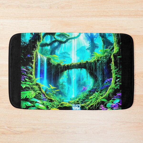 Item preview, Pleasure Falls Lagoon: Where Magic Meets Serenity designed and sold by Kingcls.