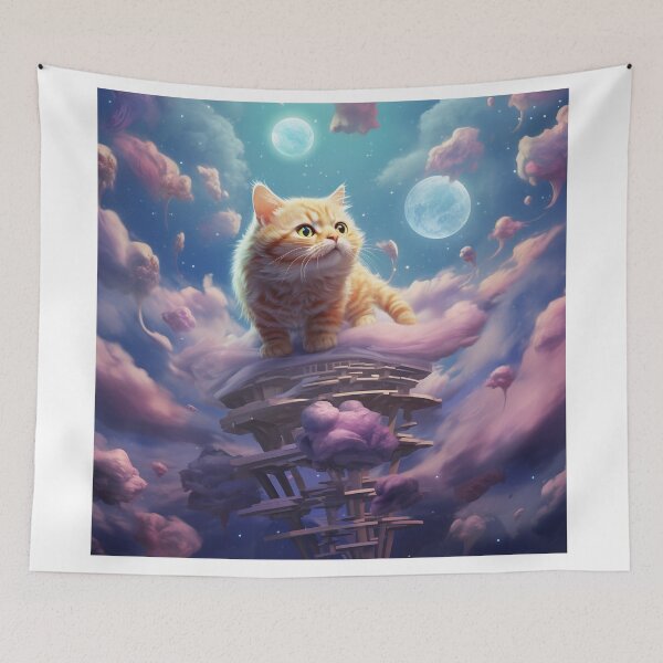 Item preview, Quiet Cat: Jump in the Realm of Dreams designed and sold by Christian Weiss.