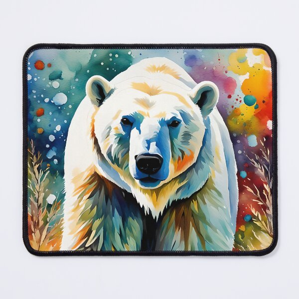 Item preview, Polar Bear (Ursus maritimus), World Wildlife Watercolour Style designed and sold by Country-Artist.