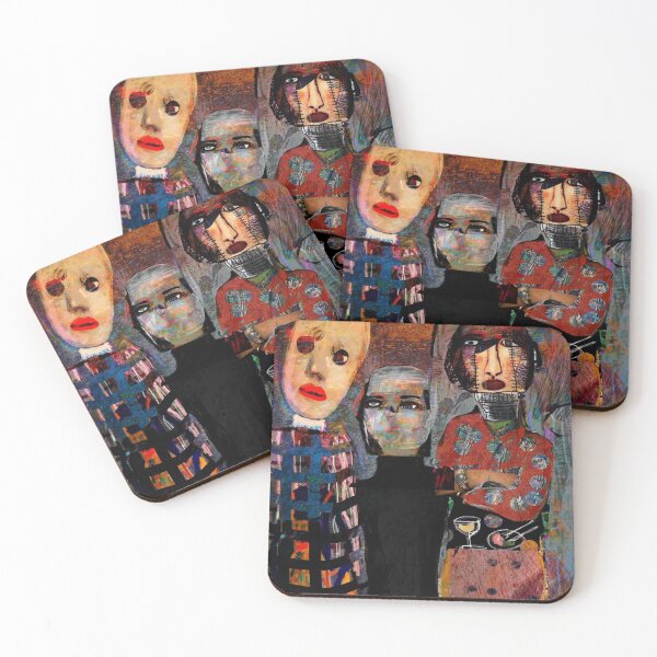 Item preview, ‘Curious Folk’ designed and sold by Linda Truskett Art.