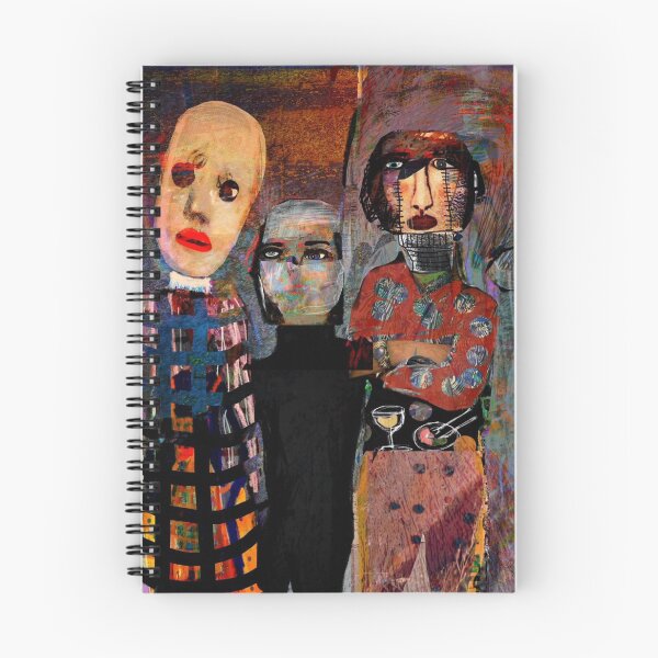 Item preview, ‘Curious Folk’ designed and sold by Linda Truskett Art.
