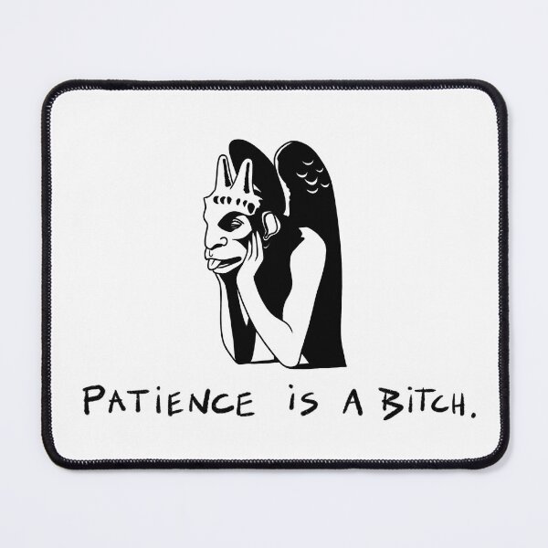 Item preview, Patience is a Bitch Gargoyle designed and sold by Igor's Vault of Oddities.