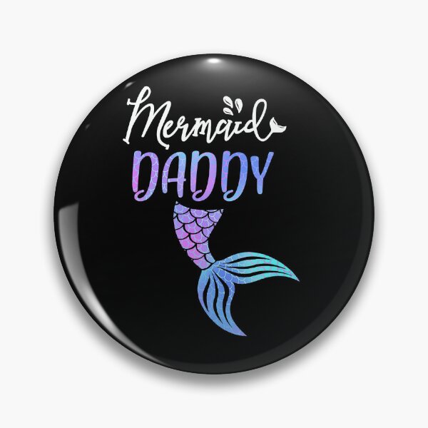 Item preview, Mens Merdad Birthday Party Tee Mom Dad MERMAID DADDY SHIRT designed and sold by samishoops.