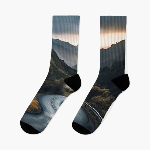 Item preview, Sunrise Over Mountain Road designed and sold by Christian Weiss.