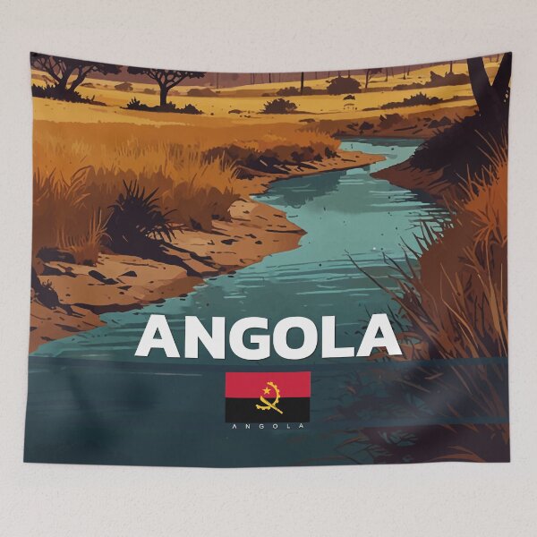 Item preview, Angola Travel  designed and sold by Thistle-TShop.