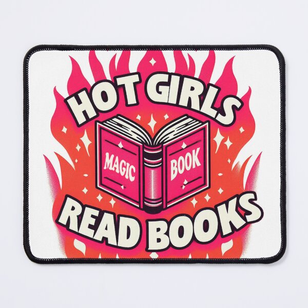 Item preview, Girl Reading Hot Girls Read Books designed and sold by clintang.