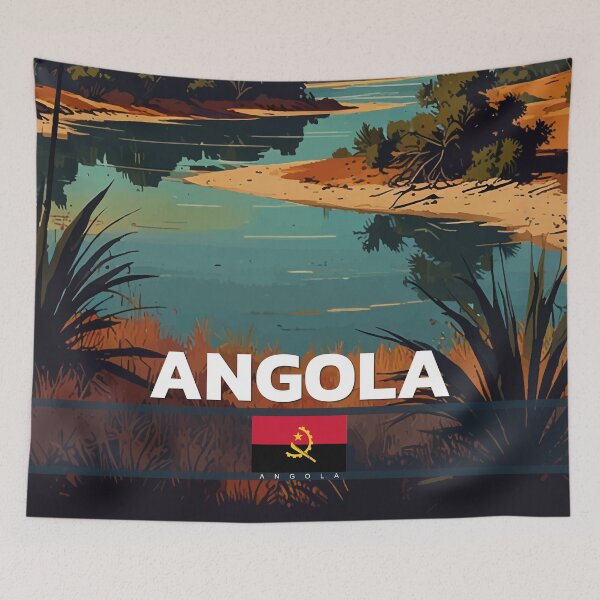 Item preview, Angola Travel  designed and sold by Thistle-TShop.