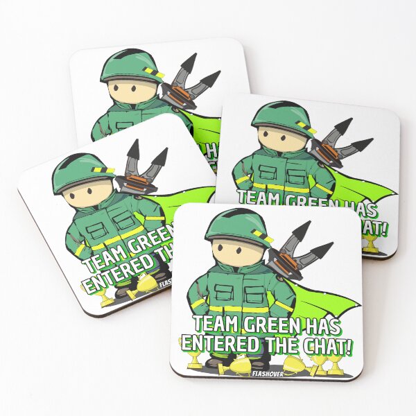 Item preview, Team green has entered the chat! designed and sold by Flashover.