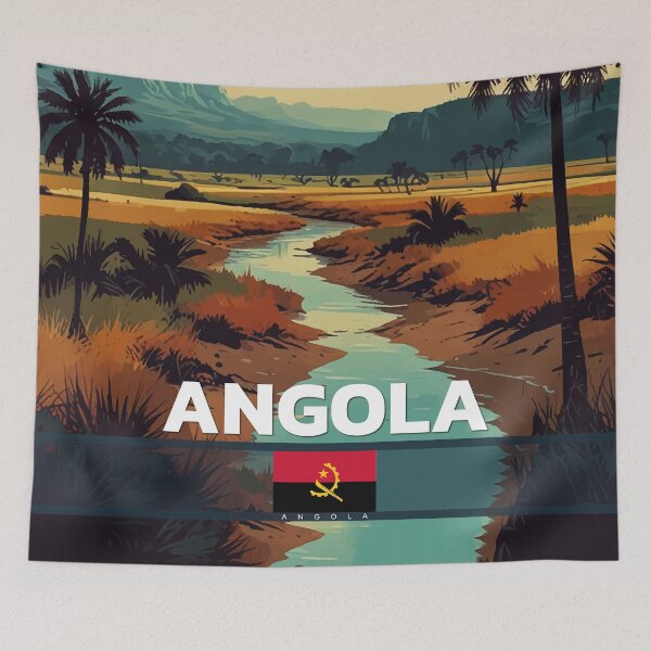 Item preview, Angola Travel  designed and sold by Thistle-TShop.