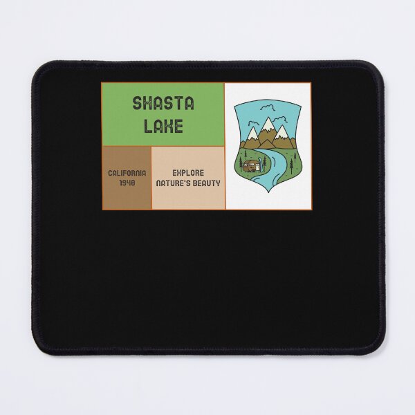 Item preview, Vintage Shasta Lake California designed and sold by JDF-ThreadWorks.