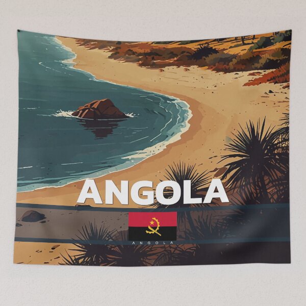 Item preview, Angola Travel  designed and sold by Thistle-TShop.