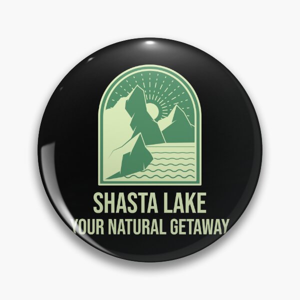 Aperçu de l'œuvre Your Natural Getaway Shasta Lake créée et vendue par JDF-ThreadWorks.