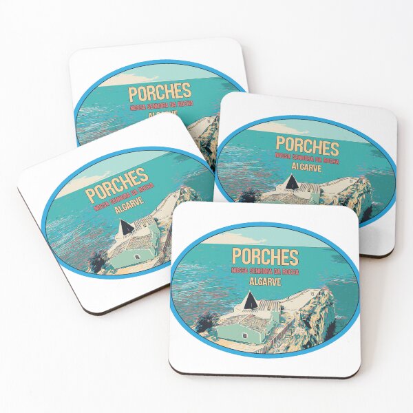 Item preview, Illustration of the Fort and Chapel of Nossa Senhora da Rocha, Porches, Portugal designed and sold by Lemomo-artworks.