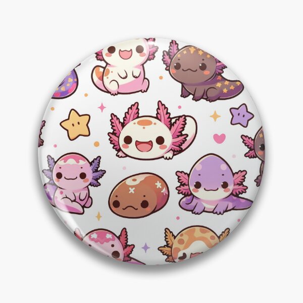 Item preview, Cute Axolotl Collection designed and sold by RetroPop23.