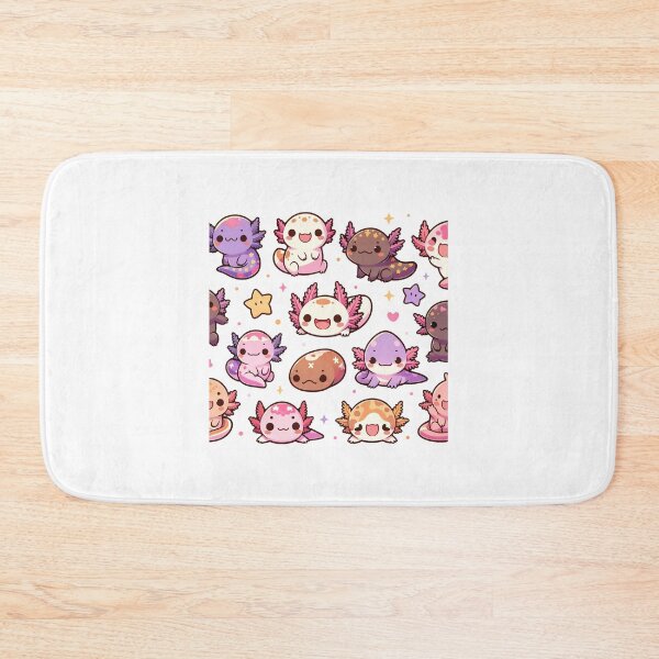 Item preview, Cute Axolotl Collection designed and sold by RetroPop23.