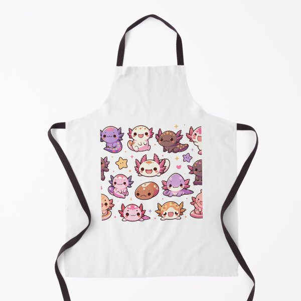 Item preview, Cute Axolotl Collection designed and sold by RetroPop23.