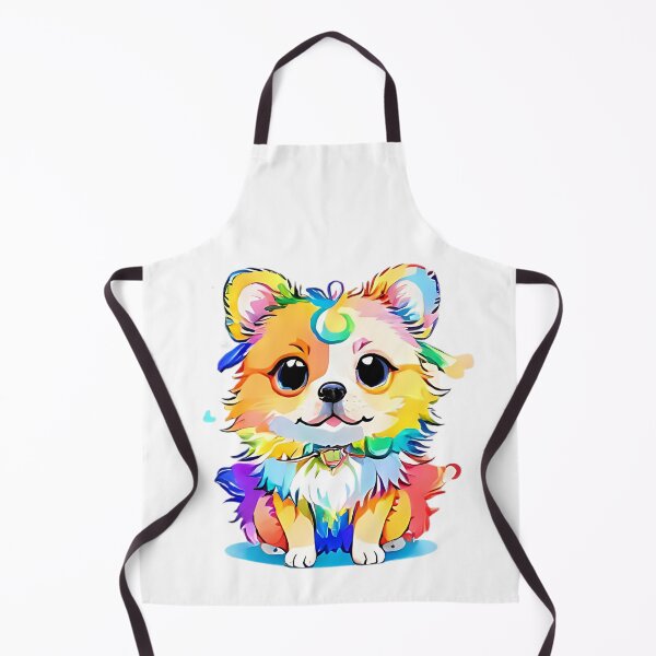 Item preview, Proud Rainbow Pomeranian: Cute Fur Fashion designed and sold by WitMeme.