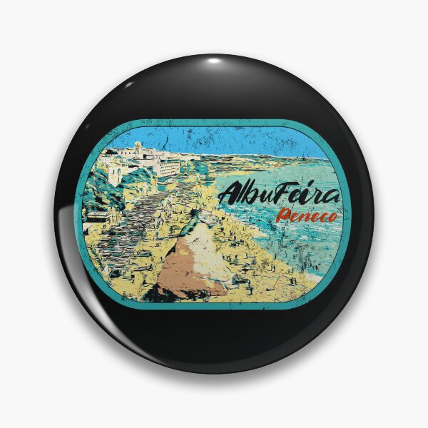 Item preview, Illustration of Peneco Beach, Albufeira, Algarve, Portugal designed and sold by Lemomo-artworks.