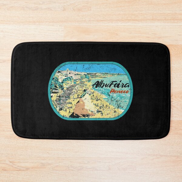 Item preview, Illustration of Peneco Beach, Albufeira, Algarve, Portugal designed and sold by Lemomo-artworks.