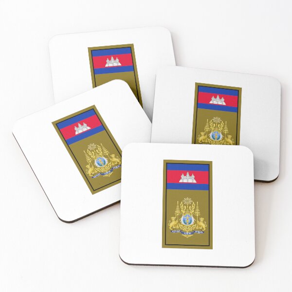 Item preview, Cambodia Flag & Coat of arms designed and sold by adamst555.