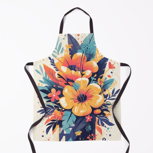 Item preview, Vibrant Tropical Floral Vector Illustration designed and sold by Mauro  Brito.