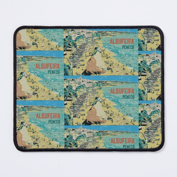 Item preview, Illustration of Peneco Beach, Albufeira, Algarve, Portugal designed and sold by Lemomo-artworks.