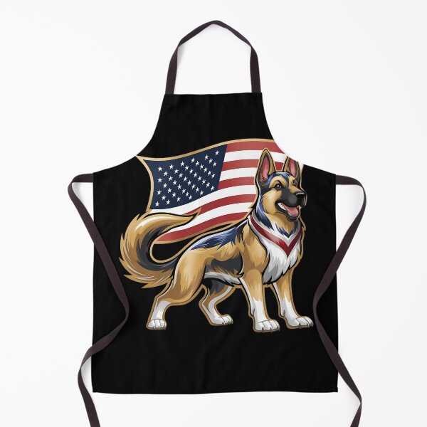 Item preview, American German Sheppard 4th of July designed and sold by PlanetMarker.