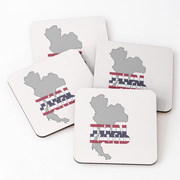 Item preview, Thailand Flag Map Bangkok designed and sold by AnimalsDH305.