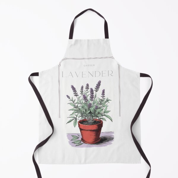 Item preview, Botanical lavender in red pot rustic sketch by CallisC Arts ⭐⭐⭐⭐⭐ designed and sold by CallisC-Arts.