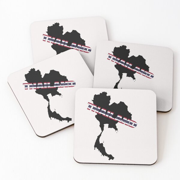 Item preview, Thailand Flag Map Bangkok designed and sold by AnimalsDH305.