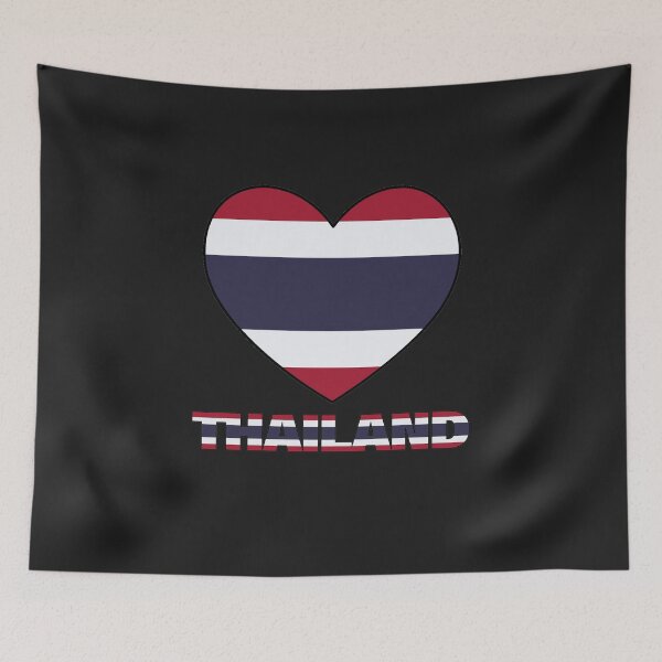 Item preview, Thailand Flag Map Bangkok designed and sold by AnimalsDH305.