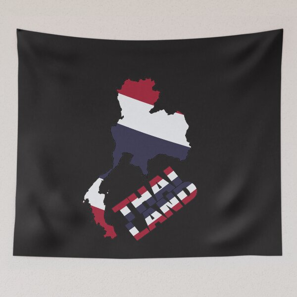 Item preview, Thailand Flag Map Bangkok designed and sold by AnimalsDH305.