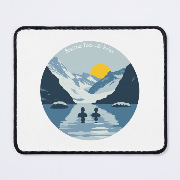 Item preview, Kopie von Two women take a cold plunge in nature designed and sold by Bouldershop.