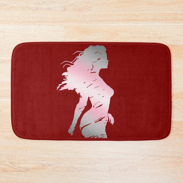 Item preview, Beautiful Silhouette of a woman in Demigirl Pride Flag Colors, Demi Art designed and sold by Travelslightly.
