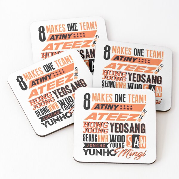 Item preview, 8 make one team ATEEZ Golden hour work kpop atiny designed and sold by Kpop-Noona.