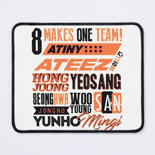 Item preview, 8 hacer un equipo ATEEZ Hora dorada trabajo kpop atiny designed and sold by Kpop-Noona.